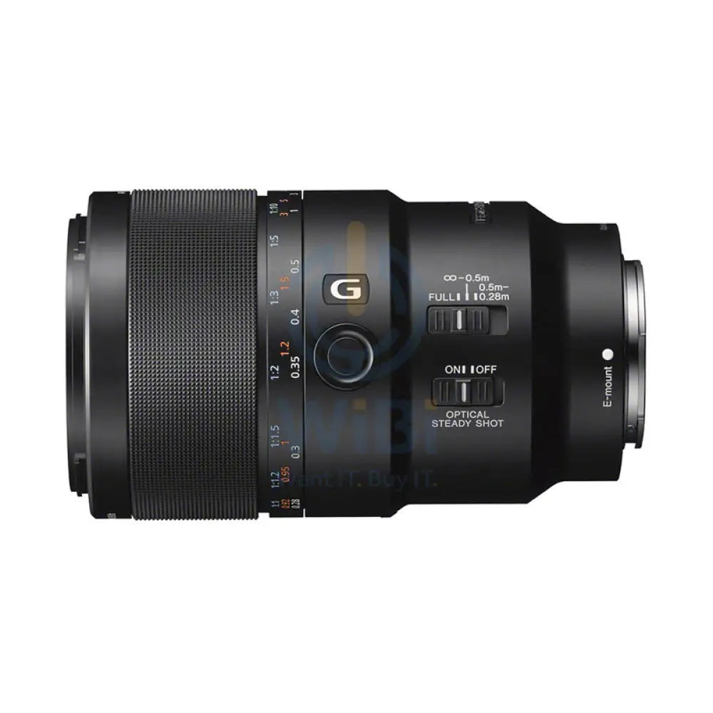 Sony FE 90mm f/2.8 Macro G OSS Lens - Full Frame / 62 mm Filter - Black Cameras > DSLR Camera Lens