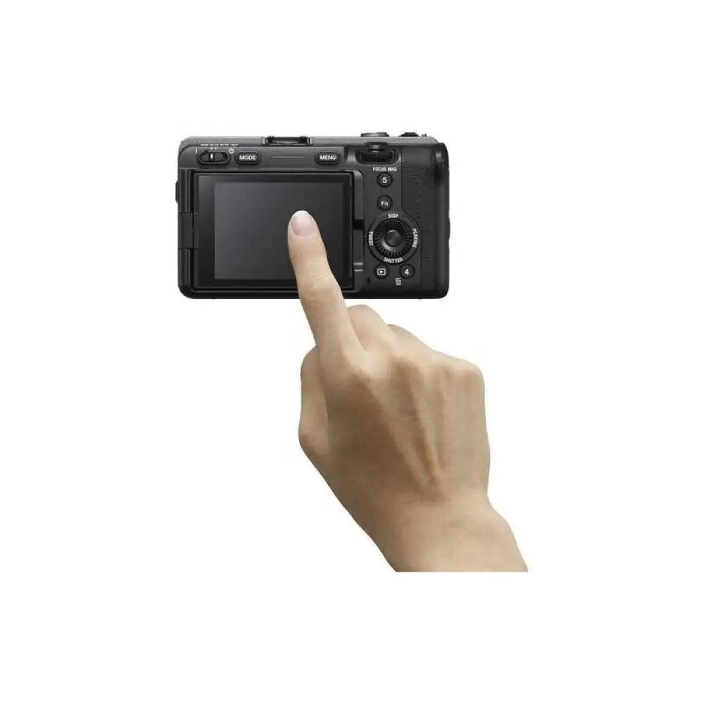 Sony ILME-FX3A Full-Frame Cinema Camera - 12.1MP / 3’’ LCD 4K / Wi-Fi / Bluetooth / HDMI / USB - Black Accessories >