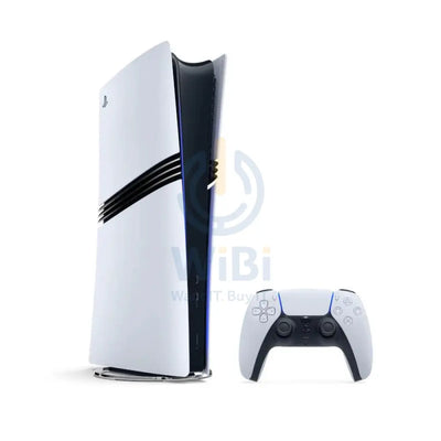 Sony PlayStation 5 Pro Digital Edition Console - 16GB / 1TB / Bluetooth / HDMI / USB / Type-C - White Gaming Consoles >