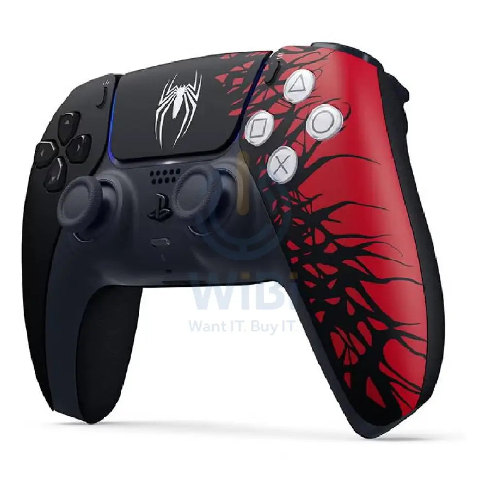 سوني PS5 دوال سينس لاسلكي  سوني PS5 لاسلكي تحكم - إصدار مارفلز سبايدر مان 2 المحدود > وحدات تحكم الألعاب >