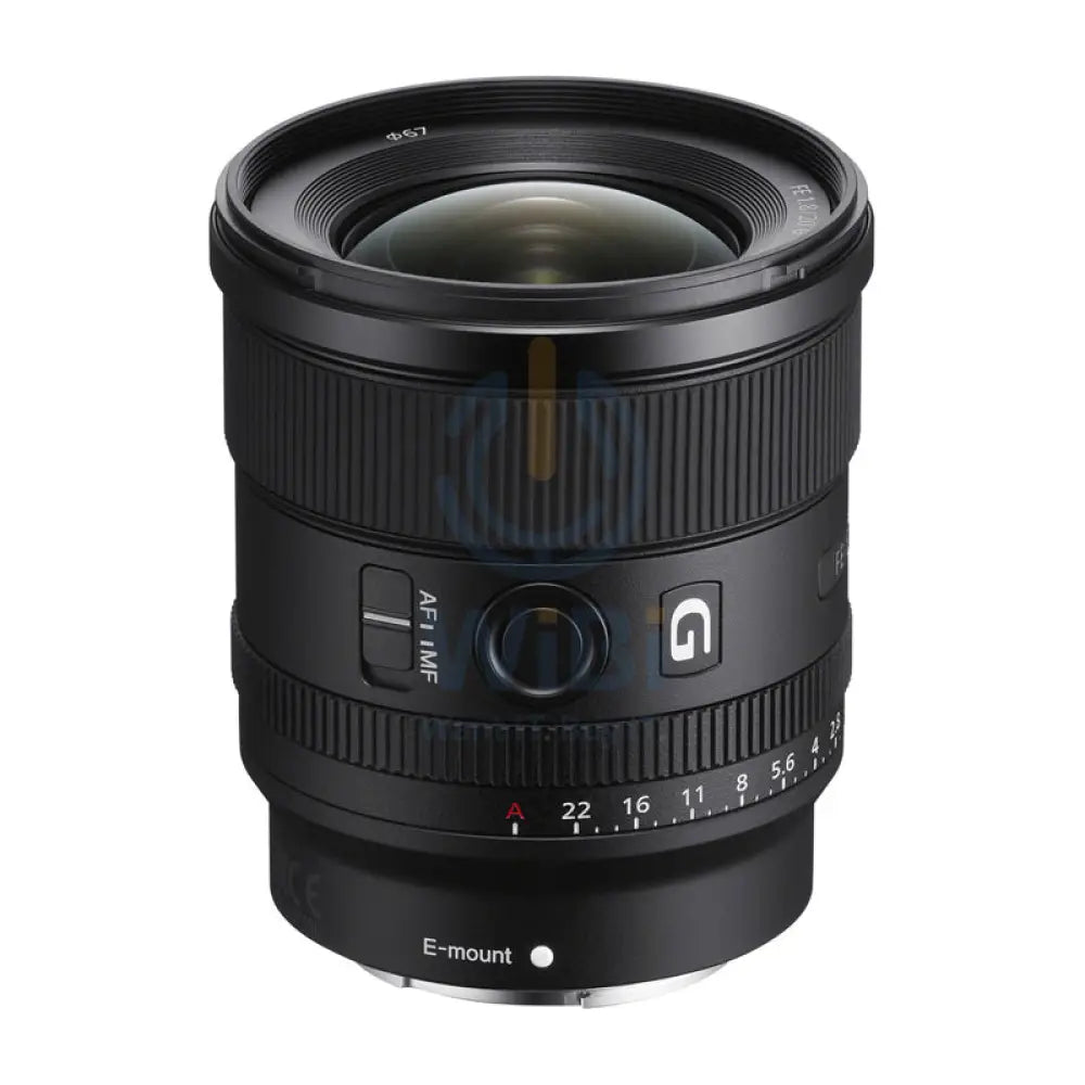 Sony SEL20F18G FE 20MM F/1.8 G LENS - Full Frame / 67mm Filter - Black Cameras > DSLR Camera Lens