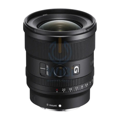 سوني SEL20F18G SEL20F18G FE 20MM F/1.8 G عدسة - كامل إطار / 67 مم - أسود كاميرات > DSLR كاميرا عدسة كاميرا