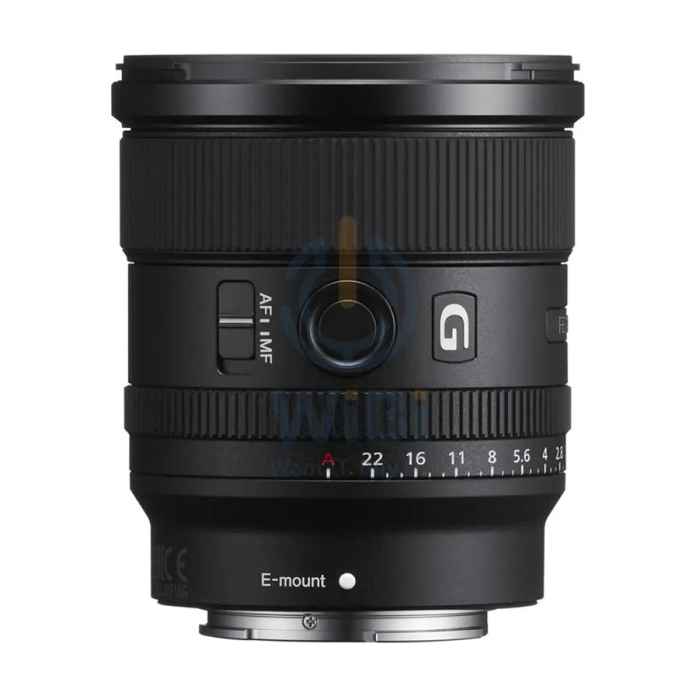 Sony SEL20F18G FE 20MM F/1.8 G LENS - Full Frame / 67mm Filter - Black Cameras > DSLR Camera Lens