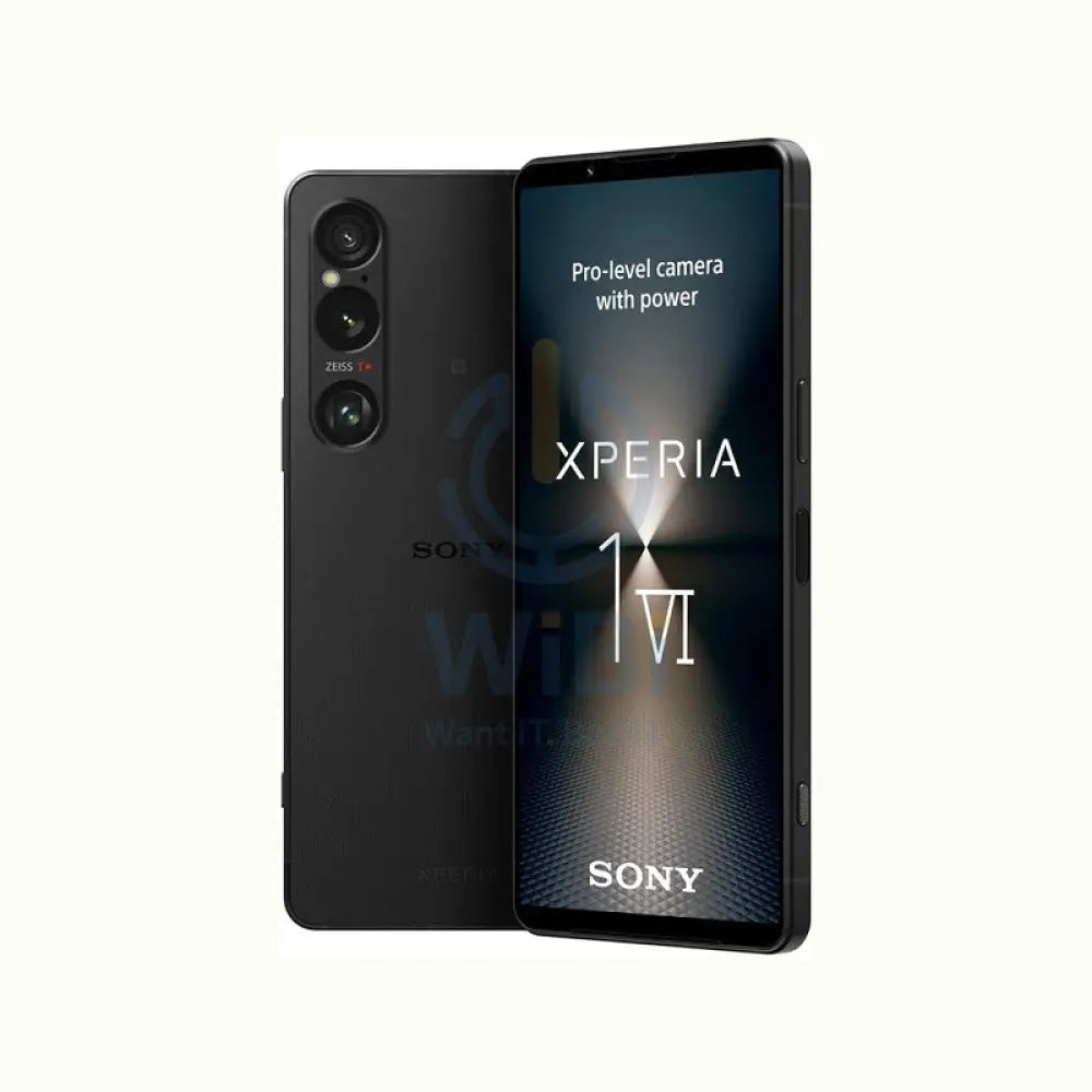 سوني Xperia 1 VI - 6.بوصة / 512 جيجابايت / 5جي  512 جيجابايت / 5جي / أسود هواتف  تابلت > هواتف