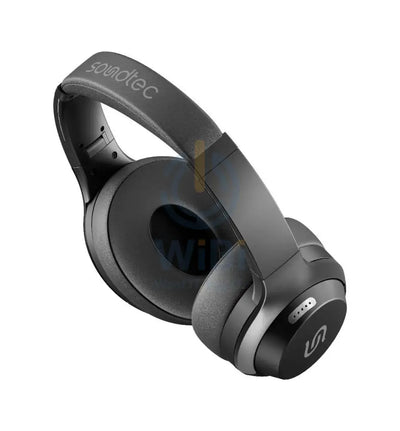 Soundtec By Porodo HUSH Wireless ANC Headphone - Black Accessories > Audio > Headphones