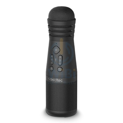 Soundtec By Porodo Karaoke Microphone With Built-In Speaker - Black Accessories > Audio > Microphone