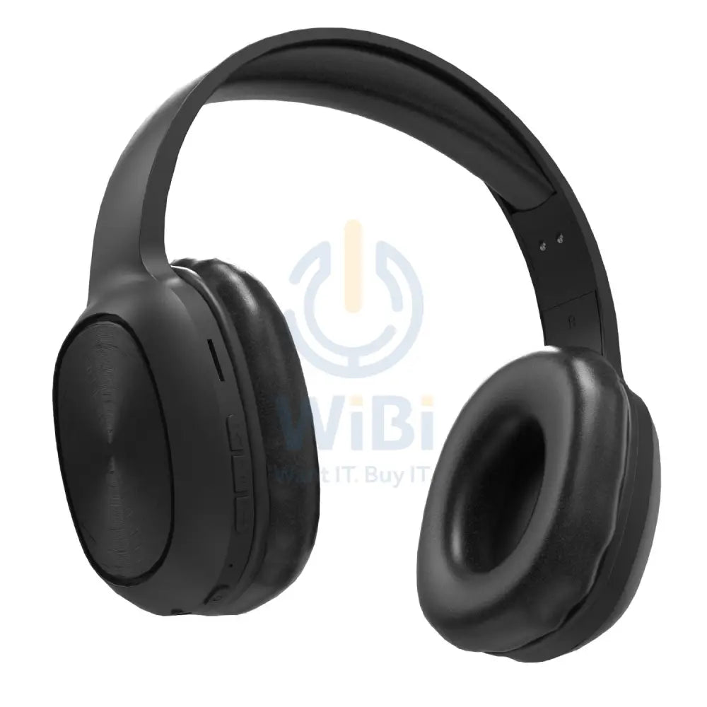 Soundtec By Porodo Pure Bass FM Wireless Headphone - Black Accessories > Audio > Headphones