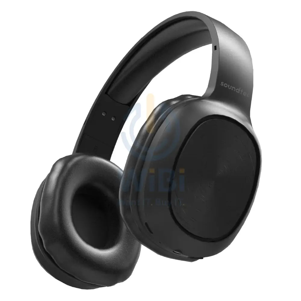 Soundtec By Porodo Pure Bass FM Wireless Headphone - Black Accessories > Audio > Headphones