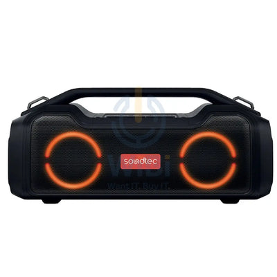 Soundtec By Porodo Vibe Portable Speaker With Smart Functions - Black Accessories > Audio > Speakers > Offer Zone