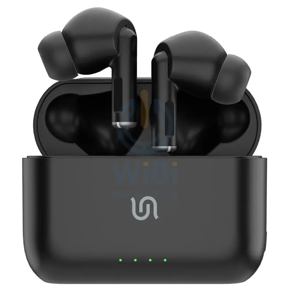 Soundtec By Porodo Wireless ANC Earbuds (Active Noise-Cancellation Technology) - Black Accessories > Audio > Headphones