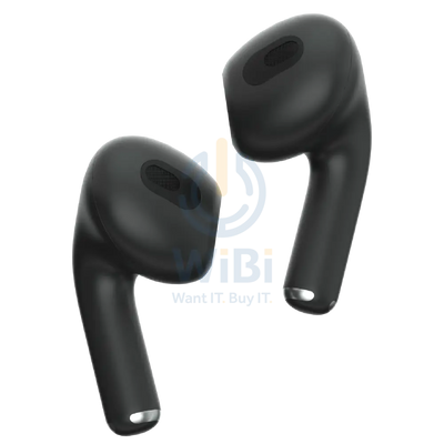 Soundtec By Porodo Wireless Earbuds 3 Wireless Charging Case & Independent Connection - Black Accessories > Mobiles &