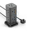 Stacked Multi-purpose Power socket with 2 USB-A Slots & 1 PD 30W USB-C Slot Detachable Accessories > Power > Power