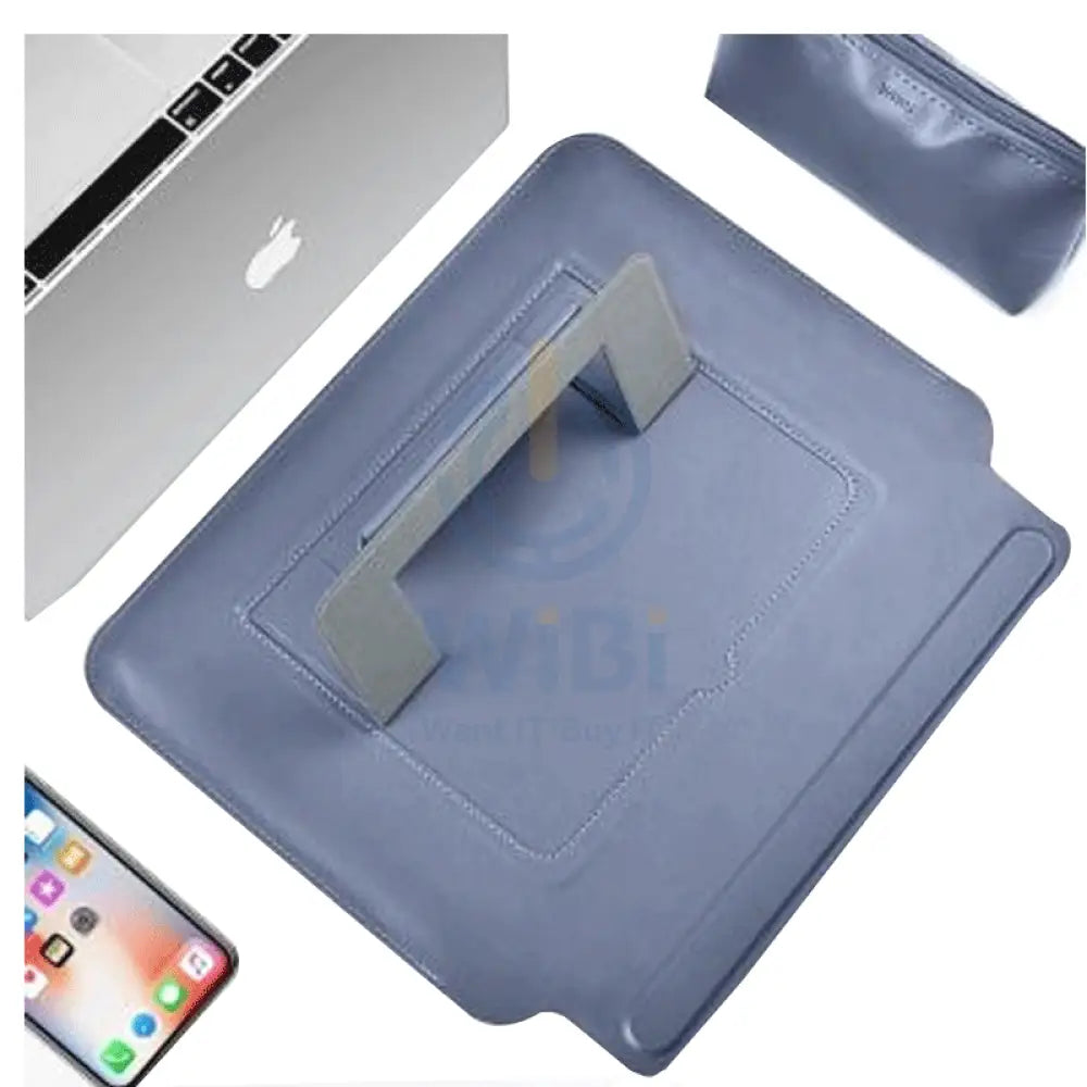 Stand Sleeve For MacBook Pro 16 - Blue Accessories > Mobiles & Tablets