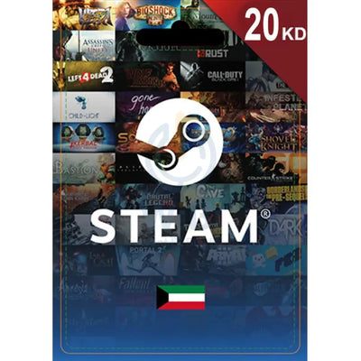 Steam Gaming Card 20KD (KUWAIT) Digital Card Digital Cards