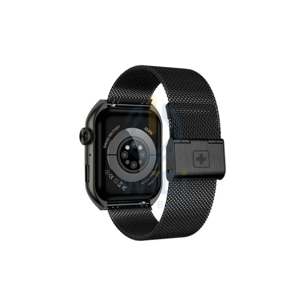 Swiss Military Alps 3 Gun Steel Strap - Gun Metal / Smart Watch Smart Watches