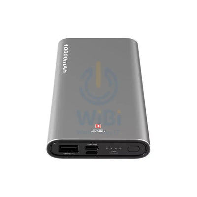 Swiss Military Chandoline Power Bank - 20W / 10000mAh / Silver Accessories > Power Bank