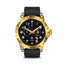 Swiss Military Dom 2 Smart Watch Yellow Gold Frame Silicon Strap Black - Smart Watch Smart Watches