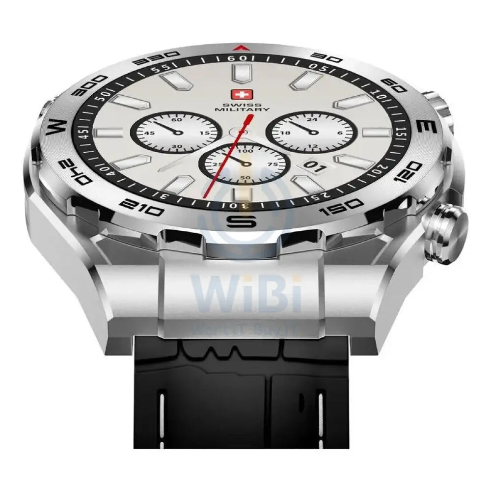 Swiss Military DOM 3 Silicone Strap With 2 Premium Straps - Black / Smart Watch Smart Watches