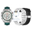 Swiss Military DOM 3 Silicone Strap With 2 Premium Straps - Green / Smart Watch Smart Watches > Offer Zone