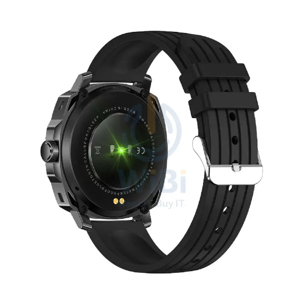 Swiss Military Dom 4 Gun Metal Black Silicon Strap - Smart Watch Smart Watches