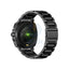 Swiss Military Dom 4 Gun Metal Steel Strap - Black / Smart Watch Smart Watches
