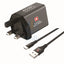 Swiss Military GaN PowerStation with 1Type-C Slot and 1 USB-A Slot with CB-AC60W Cable - 45W / Grey Accessories > Power