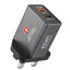 Swiss Military GaN PowerStation with 1Type-C Slot and 1 USB-A Slot with CB-AC60W Cable - 45W / Grey Accessories > Power