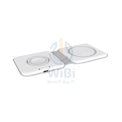 Swiss Military MagSafe Power Portable 2 in 1 Wireless Charger - White Accessories > Power Adapters