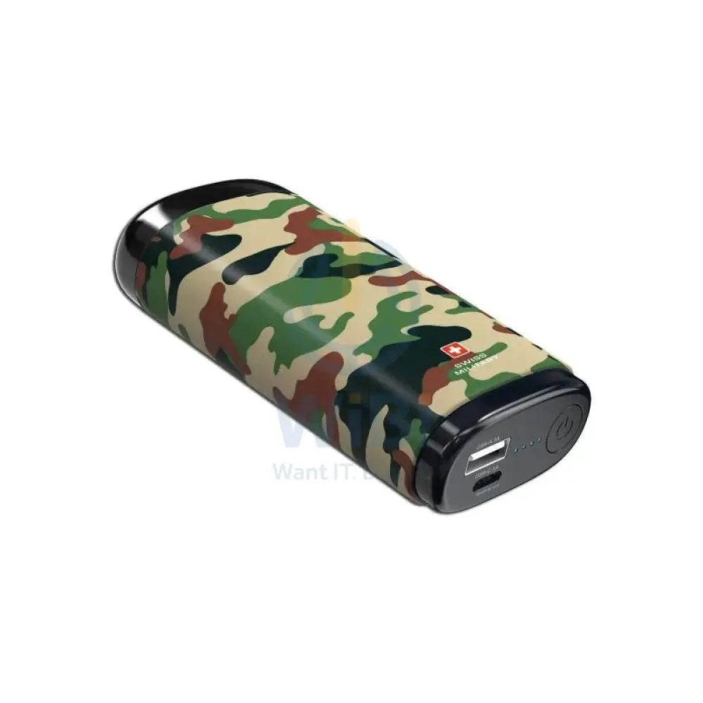 Swiss Military Power Bank - 30W / 10000mAh / Military Green Accessories > Power Bank