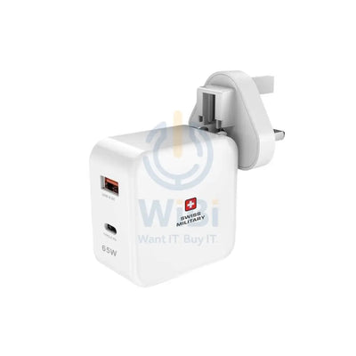Swiss Military Power House AC-Charger - 65W / White Accessories > Power Adapters