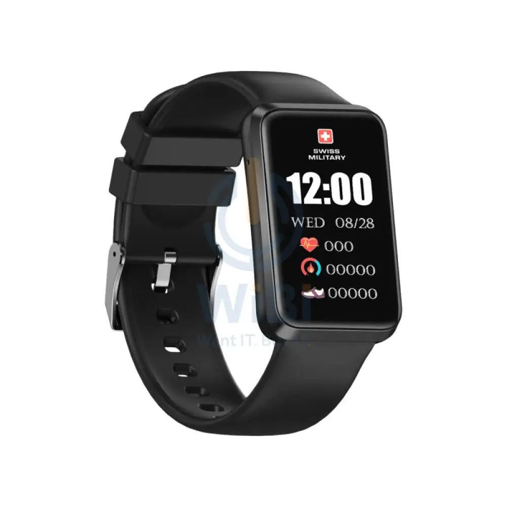 Swiss Military Rhine 2 Smart Band - Black Smart Watches