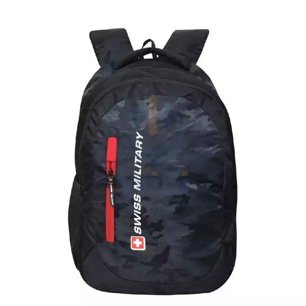 Swiss Military Sling Arrow Backpack - Black/Camo Accessories > Bag