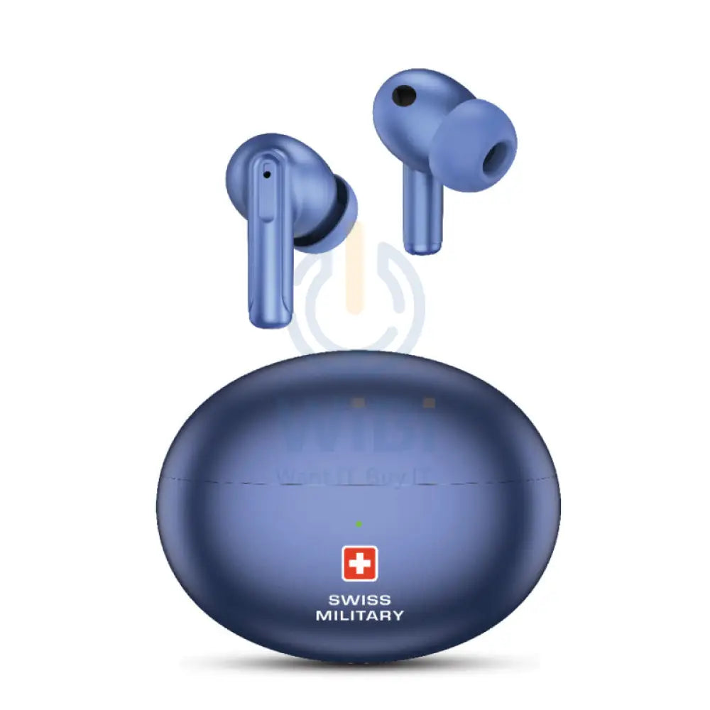 Swiss Military Victor 3 Earbuds - ANC / Wireless / Blue Accessories > Audio > Headphones