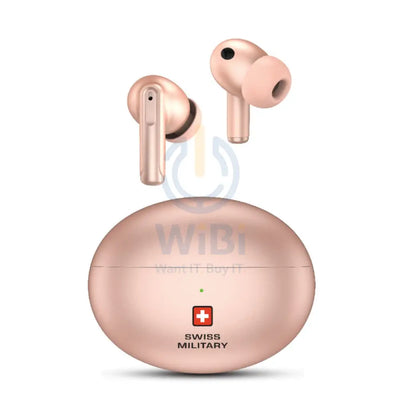 Swiss Military Victor 3 Earbuds - ANC / Wireless / Pink Accessories > Audio > Headphones