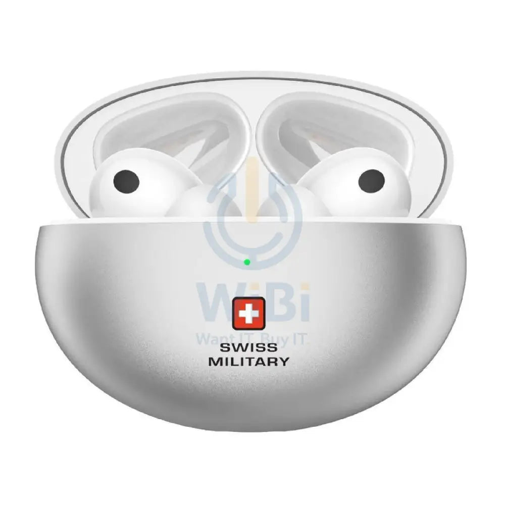 Swiss Military Victor 3 Earbuds - ANC / Wireless / Silver Accessories > Audio > Headphones
