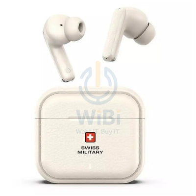 Swiss Military Victor RT75 Pro TWS Earbuds - ANC / Wireless / Cream Accessories > Audio > Headphones