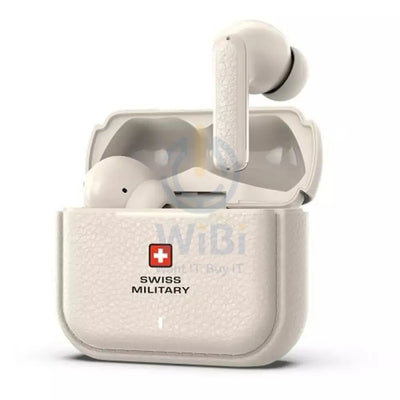 Swiss Military Victor RT75 Pro TWS Earbuds - ANC / Wireless / Cream Accessories > Audio > Headphones