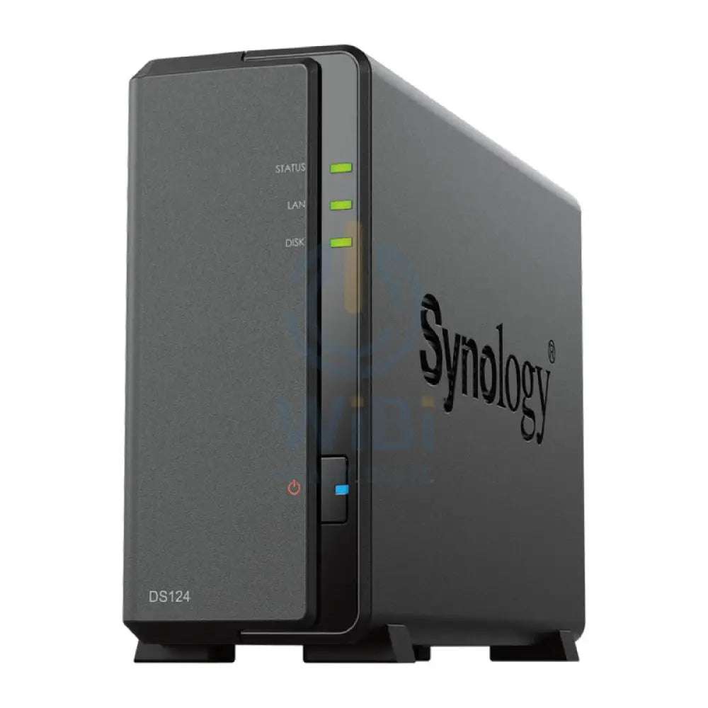 Synology DiskStation DS124 - SATA / 1-Bays / USB / LAN / Desktop Storage > NAS Storage