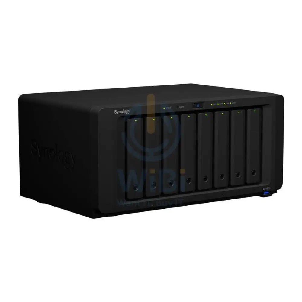 Synology DiskStation DS1821 + - 128TB / 8x 16TB / SATA / 8-Bays / USB / LAN / eSATA / Desktop Storage > NAS Storage