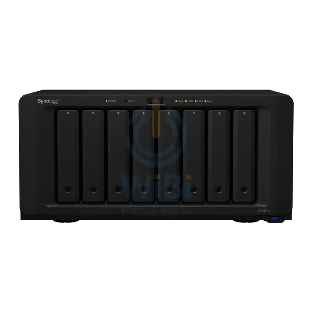 Synology DiskStation DS1821+ - 8TB / 8x 1TB / SATA / 8-Bays / USB / LAN / eSATA / Desktop
