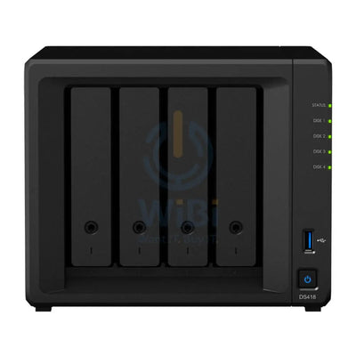 Synology DiskStation DS418 - 8TB / 2x 4TB / SATA / 4-Bays / USB / LAN / Desktop
