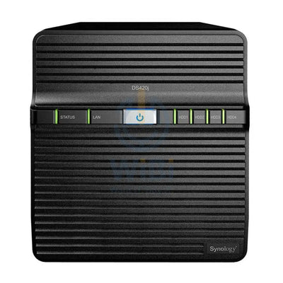 Synology DiskStation DS420J - 24TB / 4x 6TB / SATA / 4-Bays / USB / LAN / Desktop