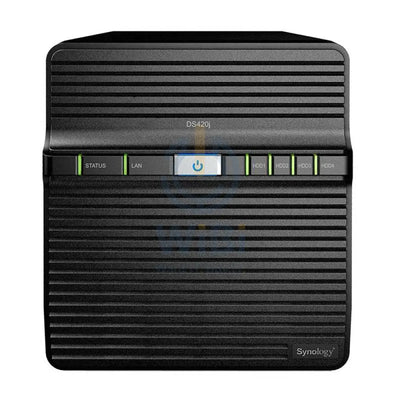 Synology DiskStation DS420J - 8TB / 4x 2TB / SATA / 4-Bays / USB / LAN / Desktop