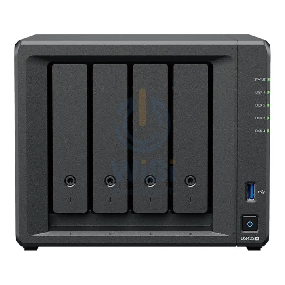 Synology DiskStation DS423 + - 24TB / 3x 8TB / SATA / 4-Bays / USB / LAN / Desktop Storage > NAS Storage