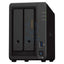 Synology DiskStation DS723 + - 16TB / 2x 8TB / SATA / 2-Bays / USB / LAN / eSATA / Desktop Storage > NAS Storage