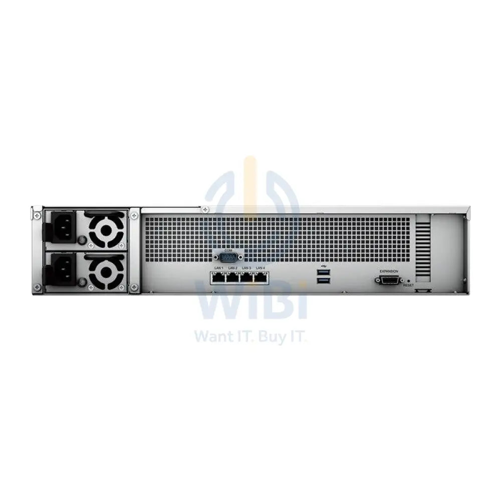 سينولوجي راك ستيشن RS2421RP+ - 32 تيرابايت / 4x 8 تيرابايت / ساتا / خلجان / يو اس بي  شبكة محلية / حامل (2U)