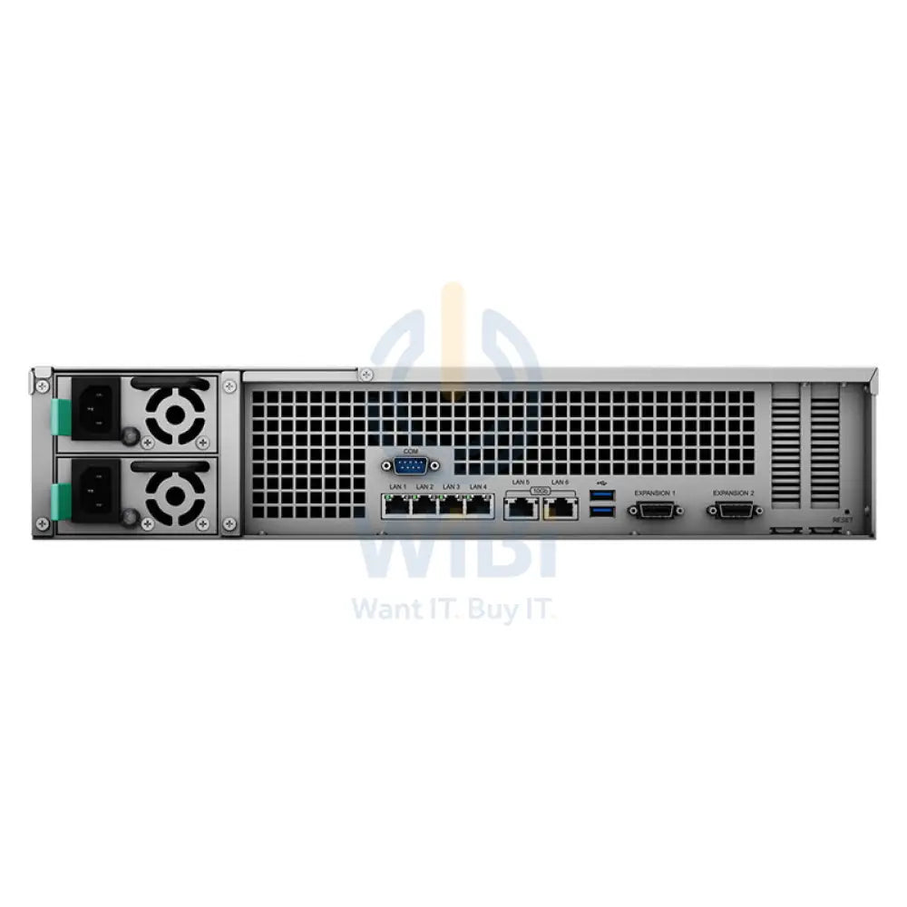 Synology RackStation RS3621xs + - 128TB / 8x 16TB / SATA / 12-Bays / USB / LAN / Rack (2U) Storage > NAS Storage