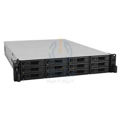 Synology RackStation RS3621xs + - 32TB / 8x 4TB / SATA / 12-Bays / USB / LAN / Rack (2U) Storage > NAS Storage