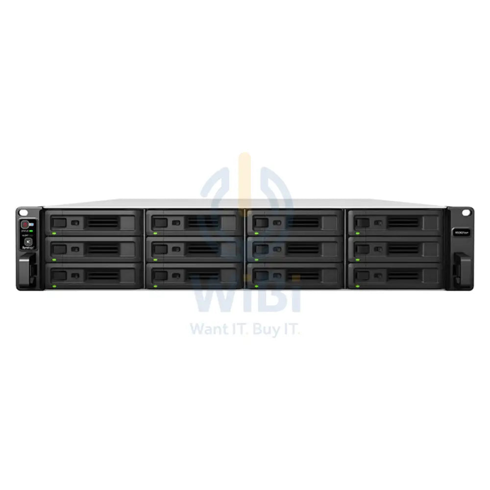 Synology RackStation RS3621xs + - 64TB / 4x 16TB / SATA / 12-Bays / USB / LAN / Rack (2U) Storage > NAS Storage