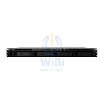 Synology RackStation RS819 - 36TB / 3x 12TB / SATA / 4-Bays / eSATA / USB / LAN / Rack (1U)